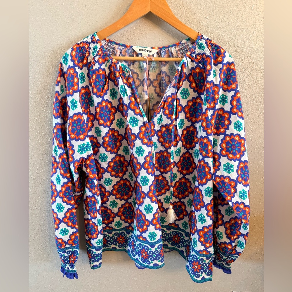 NWT Boden Easy Cotton Blouse Size 20-22 - Picture 2 of 8